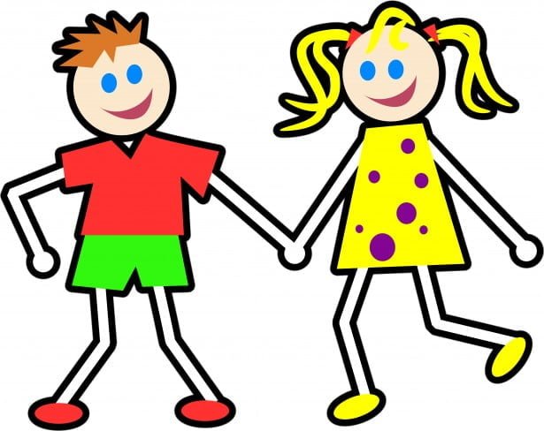 cartoon kids clipart