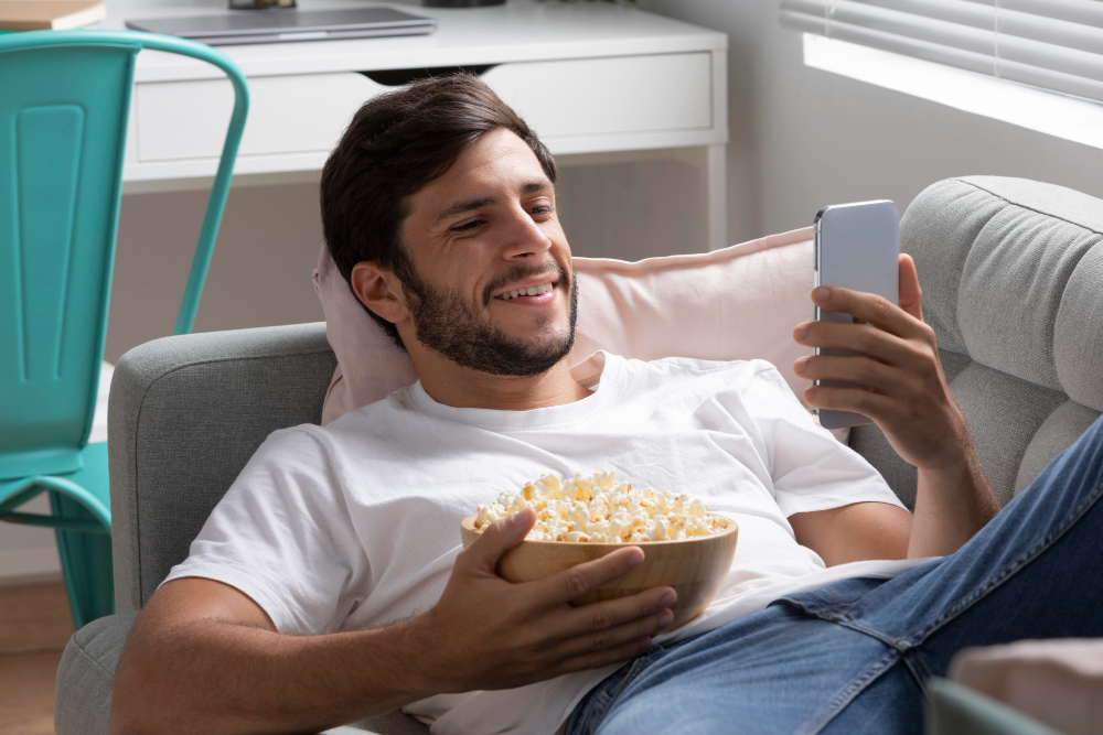 assistir filmes no celular