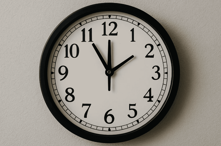 Horas iguais